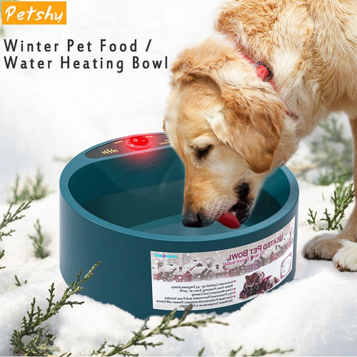 Petshy 2L Pet Dog Bowl Winter Food Water