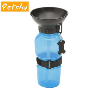 Petshy 500ml Dog Drinking Water Bottle Pet Puppy Cat
