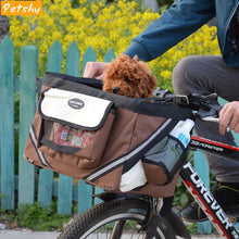 Load image into Gallery viewer, Petshy Portable Pet Dog Bicycle Carrier Bag Basket