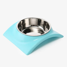 Load image into Gallery viewer, Petshy Stainless Steel Pet Dog Double Bowls