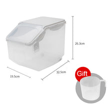 Load image into Gallery viewer, Petshy Plastic Pet Dog Food Storage Container Mildew Anti-oxidation Large Capacity Storage
