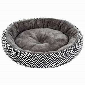 Petshy Round Pet Cat Bed Sofa Padded Dog House