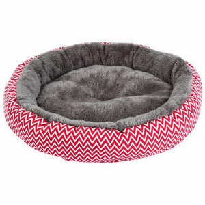 Petshy Round Pet Cat Bed Sofa Padded Dog House