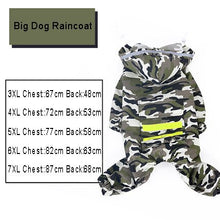 Load image into Gallery viewer, Petshy Dog Raincoats Reflective Big Medium