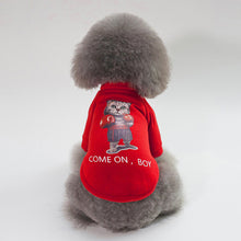 Load image into Gallery viewer, Petshy Print Dogs Pets Clothes Costume Warm Cozy Cotton Sports Leisure Autumn Winter Small Medium