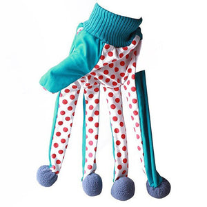 Petshy 1pc Cat Toys Cat Pet Scratch Glove Toys with Cute Polka Dot Kitten